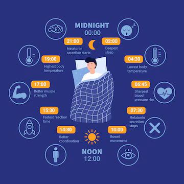 Person sleeping peacefully in bed
